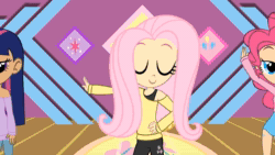 Size: 1280x720 | Tagged: safe, artist:aoshi, artist:skill:draw, discord, fluttershy, pinkie pie, posey, spike, surprise, twilight, twilight sparkle, alicorn, human, g4, 2016, absurd file size, animated, bedroom eyes, clothes, cute, dancing, feet, female, flutterr mlh, horn, horned humanization, humanized, it came from youtube, leg warmers, leotard, moderate dark skin, music, off shoulder, pants, pose, rapper spike, sassy, sound, spread wings, sweater, sweatershy, sweatpants, tank top, toes, twilight sparkle (alicorn), webm, winged humanization, wings, youtube link, youtube video
