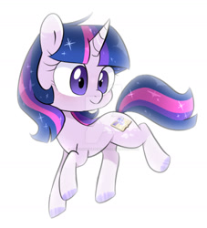 Size: 1280x1407 | Tagged: safe, artist:yukkimo, oc, oc only, oc:aurora nova, pony, unicorn, deviantart watermark, female, mare, not twilight sparkle, obtrusive watermark, simple background, solo, watermark, white background