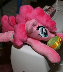 Size: 800x914 | Tagged: safe, artist:bastler, pinkie pie, earth pony, pony, g4, irl, photo, plushie, present