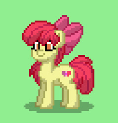 Size: 390x408 | Tagged: safe, artist:amtki, apple bloom, earth pony, pony, pony town, g4, female, filly