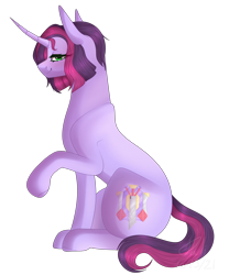 Size: 2496x3000 | Tagged: safe, artist:pokaparida, oc, oc only, oc:twilight garrison, pony, unicorn, female, high res, mare, simple background, solo, transparent background