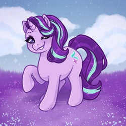 Size: 1024x1024 | Tagged: safe, artist:slushiecafe, starlight glimmer, pony, unicorn, g4, solo