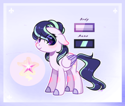 Size: 1380x1168 | Tagged: safe, artist:moonnightshadow-mlp, oc, oc only, pegasus, pony, base used, eye clipping through hair, female, floppy ears, mare, reference sheet, solo, two toned wings, wings