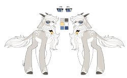 Size: 2725x1692 | Tagged: safe, artist:inspiredpixels, oc, oc only, pony, floppy ears, horn, leonine tail, reference sheet, simple background, solo, transparent background