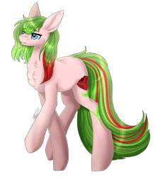 Size: 1720x1966 | Tagged: safe, artist:inspiredpixels, oc, oc only, pony, chest fluff, female, mare, signature, simple background, solo, transparent background