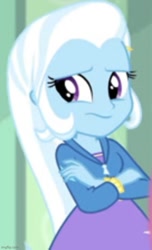 Size: 500x823 | Tagged: safe, screencap, trixie, a little birdie told me, equestria girls, g4, my little pony equestria girls: better together, cropped
