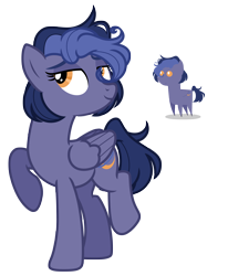 Size: 6049x7341 | Tagged: safe, artist:estories, oc, oc only, oc:phantom (estories), pegasus, pony, g4, absurd resolution, female, mare, rule 63, simple background, solo, transparent background, vector