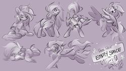 Size: 3840x2160 | Tagged: safe, artist:kez, oc, oc only, oc:graphite sketch, pony, high res, solo