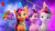 Size: 665x374 | Tagged: safe, edit, pipp petals, sunny starscout, zipp storm, earth pony, pegasus, pony, g5, my little pony: a new generation, abstract background, adorapipp, adorazipp, badge, bag, bait, carrot, carrot on a stick, cute, female, food, herbivore, horn, horses doing horse things, mare, my little pony: a new generation logo, netflix, netflix logo, satchel, sunnybetes, trio, unicorn horn