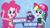 Size: 1280x720 | Tagged: safe, pinkie pie, rainbow dash, equestria girls, equestria girls specials, g4, my little pony equestria girls: better together, my little pony equestria girls: forgotten friendship, official, baseball cap, cap, clothes, duo, equestria girls logo, female, geode of sugar bombs, geode of super speed, hat, magical geodes, my little pony logo, netflix, pinkie pie swimsuit, smiling, swimsuit