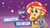 Size: 1280x720 | Tagged: safe, spike, spike the regular dog, sunset shimmer, dog, equestria girls, equestria girls specials, g4, my little pony equestria girls: better together, my little pony equestria girls: forgotten friendship, belly button, clothes, duo, equestria girls logo, female, male, my little pony logo, netflix, swimsuit