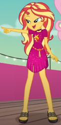 Size: 249x509 | Tagged: safe, screencap, fluttershy, sunset shimmer, human, equestria girls, g4, i'm on a yacht, my little pony equestria girls: better together, cropped, feet, geode of empathy, legs, magical geodes, sandals