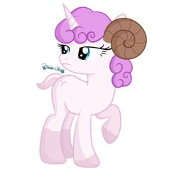 Size: 1280x1342 | Tagged: safe, artist:tenderrain-art, pony, aries, ponified, simple background, solo, transparent background, zodiac