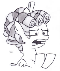 Size: 1024x1208 | Tagged: safe, artist:drchrisman, cozy glow, pony, g4, marks for effort, female, filly, solo