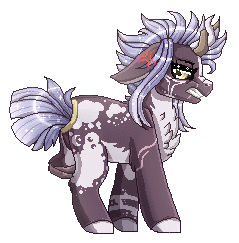 Size: 239x243 | Tagged: safe, artist:inspiredpixels, oc, oc only, pony, animated, coat markings, crying, gif, pale belly, pixel art, simple background, solo, teary eyes, transparent background