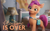 Size: 2880x1800 | Tagged: safe, screencap, applejack, pinkie pie, rainbow dash, rarity, sunny starscout, earth pony, pegasus, pony, unicorn, g5, my little pony: a new generation, spoiler:my little pony: a new generation, 3d, activism, applejack's hat, bed, cowboy hat, female, hat, headline, lamp, magazine, mare, playtime is over, princess celestia's cutie mark, sunny starscout's bedroom, text, toy