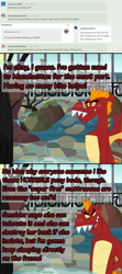 Size: 900x2021 | Tagged: safe, artist:queencold, garble, dragon, ask garble, g4, bed, complaining, manehattan, solo, tree