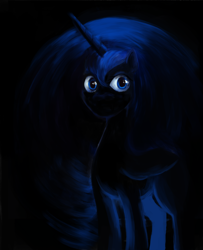 Size: 4688x5771 | Tagged: safe, artist:misstwipietwins, princess luna, alicorn, pony, g4, absurd file size, absurd resolution, sketch, solo, uncanny valley