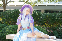 Size: 3000x2000 | Tagged: safe, artist:mieucosplay, artist:notsoprophoto, trixie, human, bronycon, bronycon 2017, g4, cape, clothes, cosplay, costume, hat, high res, irl, irl human, photo, trixie's cape, trixie's hat
