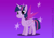 Size: 3508x2480 | Tagged: safe, artist:ace play, twilight sparkle, alicorn, pony, g4, folded wings, high res, horn, smiling, solo, twilight sparkle (alicorn), vector, wings