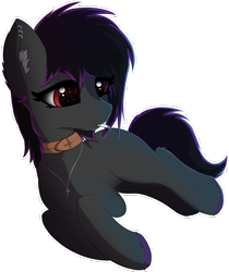 Size: 1096x1305 | Tagged: safe, alternate version, artist:shepardinthesky, oc, oc only, oc:deep rest, pony, fallout equestria, fallout equestria: project horizons, cigarette, collar, ear piercing, earring, fanfic art, jewelry, piercing, simple background, solo, transparent background