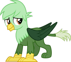 Size: 4565x4000 | Tagged: safe, artist:melisareb, oc, oc only, oc:gregory griffin, griffon, absurd resolution, male, simple background, solo, transparent background, vector