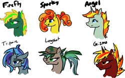 Size: 2231x1399 | Tagged: safe, artist:joan-grace, oc, oc only, earth pony, pony, unicorn, bust, earth pony oc, frown, hat, horn, simple background, unicorn oc, white background