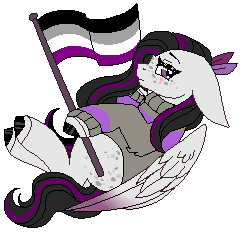 Size: 242x235 | Tagged: safe, artist:inspiredpixels, oc, oc only, pegasus, pony, asexual pride flag, colored wings, floppy ears, freckles, gradient wings, pride, pride flag, simple background, solo, transparent background, wings