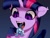 Size: 4000x3000 | Tagged: safe, artist:vensual99, twilight sparkle, oc, oc:triksa, bat pony, lamia, original species, pony, unicorn, g4, bat ponified, bat wings, bust, dark background, drool, duo, endosoma, fangs, forked tongue, imminent vore, in mouth, looking down, looking up, maw, mawshot, micro, non-fatal vore, not trixie, open mouth, purple eyes, race swap, scared, size difference, slimy, slit pupils, smiling, tongue out, twipred, vore, wings