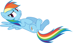 Size: 4985x3000 | Tagged: safe, artist:cloudy glow, rainbow dash, pegasus, pony, dragon quest, g4, female, mare, simple background, solo, transparent background, vector