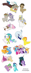 Size: 1280x2979 | Tagged: safe, artist:primrosepaper, applejack, bulk biceps, cheerilee, derpy hooves, discord, doctor whooves, fluttershy, maud pie, mayor mare, mudbriar, pinkie pie, pipsqueak, princess celestia, princess ember, queen chrysalis, rainbow dash, rarity, soarin', spike, spitfire, starlight glimmer, sunburst, sweetie belle, thorax, time turner, trixie, twilight sparkle, alicorn, changedling, changeling, changeling queen, draconequus, dragon, earth pony, pegasus, pony, unicorn, g4, beard, blushing, bouquet, bouquet of flowers, changeling king, crack shipping, dragoness, facial hair, female, flower, freckles, gay, glimmerlis, interspecies, king thorax, kissing, lesbian, male, mane six, mouth hold, obtrusive watermark, omniship, polyamory, scar, ship:appledash, ship:applepie, ship:appleshy, ship:derpybulk, ship:emberspike, ship:flarity, ship:flutterdash, ship:flutterpie, ship:maudbriar, ship:mayorlee, ship:pinkiedash, ship:raridash, ship:rarijack, ship:rarilight, ship:raripie, ship:soarinfire, ship:sweetiesqueak, ship:trixburst, ship:twidash, ship:twijack, ship:twinkie, ship:twishy, shipping, simple background, straight, thoralestia, timecord, wall of tags, watermark, white background, whoovescord