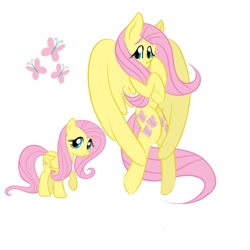 Size: 640x640 | Tagged: safe, artist:scribbleymewzaque, part of a set, fluttershy, pegasus, pony, g4, female, mare, shy, simple background, solo, white background