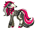 Size: 116x95 | Tagged: safe, artist:inspiredpixels, oc, oc only, pony, animated, coat markings, floppy ears, gif, pixel art, simple background, solo, transparent background