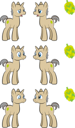 Size: 1920x3249 | Tagged: safe, artist:alexdti, oc, oc:hops barley, pony, unicorn, male, simple background, solo, stallion, transparent background