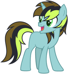 Size: 1024x1124 | Tagged: safe, artist:pegasski, oc, oc only, oc:san andreas, pony, unicorn, g4, male, simple background, solo, stallion, transparent background