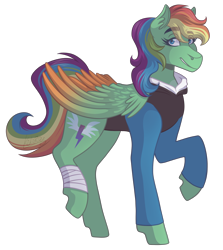 Size: 2500x2800 | Tagged: safe, artist:monnarcha, oc, oc only, oc:lightning chaser, pegasus, pony, clothes, female, high res, mare, simple background, solo, transparent background