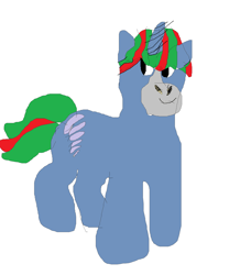 Size: 5976x6544 | Tagged: safe, artist:willtheraven1, gusty, gusty the great, oc, pony, unicorn, 1000 hours in ms paint, descendant, hero