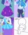 Size: 480x600 | Tagged: safe, edit, edited screencap, editor:twilindy, screencap, rainbow dash, rarity, sci-twi, twilight sparkle, a fine line, equestria girls, equestria girls specials, g4, my little pony equestria girls: better together, my little pony equestria girls: forgotten friendship, street chic, bowtie, bracelet, caption, clothes, crossed arms, cutie mark, cutie mark on clothes, female, geode of shielding, geode of super speed, geode of telekinesis, hand on hip, hips, hoodie, jewelry, magical geodes, necklace, rarity peplum dress, sleeveless, text