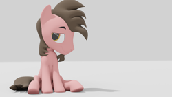Size: 1920x1080 | Tagged: safe, artist:ace play, oc, oc only, oc:ace play, earth pony, pony, 3d, blender, facial hair, goatee, male, not sfm, sitting, smiling, solo, stallion