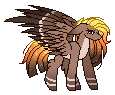 Size: 115x95 | Tagged: safe, artist:inspiredpixels, oc, oc only, pegasus, pony, animated, colored wings, gif, pixel art, simple background, solo, spread wings, transparent background, wings