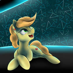 Size: 1024x1024 | Tagged: safe, artist:com3tfire, oc, oc only, earth pony, pony, gift art, original character do not steal, solo