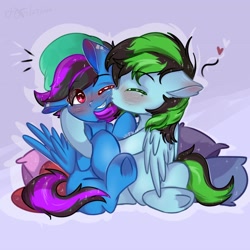 Size: 3084x3084 | Tagged: safe, oc, oc only, oc:weo, pegasus, pony, cute, floppy ears, high res, pillow