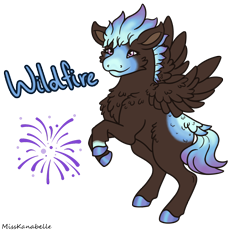 Size: 1950x1800 | Tagged: safe, artist:misskanabelle, oc, oc only, pegasus, pony, chest fluff, female, mare, pegasus oc, rearing, signature, simple background, smiling, solo, transparent background, wings