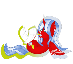 Size: 1180x1036 | Tagged: safe, artist:aonairfaol, oc, oc only, pony, unicorn, base used, clothes, horn, mouth hold, pencil, simple background, socks, transparent background, unicorn oc