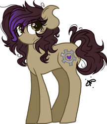 Size: 878x1018 | Tagged: safe, artist:gallantserver, oc, oc only, oc:silver aria, earth pony, pony, female, mare, offspring, parent:doctor whooves, parent:octavia melody, parents:doctavia, simple background, solo, transparent background