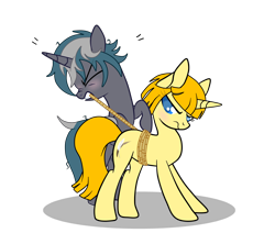 Size: 4500x4000 | Tagged: safe, artist:chocolate, oc, oc only, oc:elizabrat meanfeather, oc:tippy toes, alicorn, bat pony, bat pony alicorn, pony, unicorn, alicorn oc, annoyed, bat pony oc, bat wings, blushing, bondage, clone, commission, duo, eyes closed, female, gritted teeth, horn, mare, mouth hold, rope, rope bondage, simple background, struggling, transparent background, wings, ych result