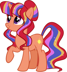 Size: 6653x7073 | Tagged: safe, artist:shootingstarsentry, oc, oc only, oc:evenlight, pony, unicorn, absurd resolution, female, mare, raised hoof, simple background, solo, transparent background, vector