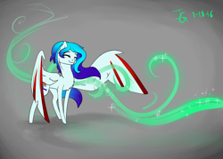 Size: 1400x1000 | Tagged: safe, artist:joan-grace, oc, oc only, pegasus, pony, female, mare, pegasus oc, signature, smiling, solo, wings