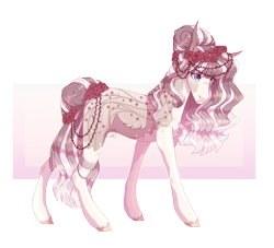 Size: 1525x1382 | Tagged: safe, artist:luuny-luna, oc, oc only, oc:roselia, earth pony, pony, female, flower, mare, simple background, solo, transparent background