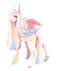 Size: 1022x1264 | Tagged: safe, artist:luuny-luna, oc, oc only, oc:altaria, pegasus, pony, female, mare, simple background, solo, transparent background
